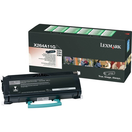 LEXMARK X264A11G X264A11G TONER, 3500 PAGE-YIELD, BLACK
