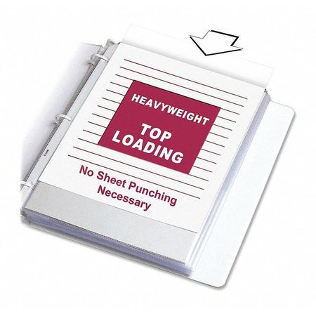 C-LINE PRODUCTS 62013 PROTECTOR,SHEET,HEAVYWT,CLR