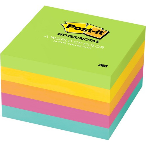 3M 6545UC 3M  POST-IT NOTES, 3"X3", 5/PK, 100 SH/P