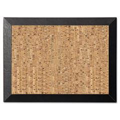 BI-SILQUE VISUAL COMMUNICATION PRODUCTS SF0722581012 NATURAL CORK BULLETIN BOARD,CORK/BLACK