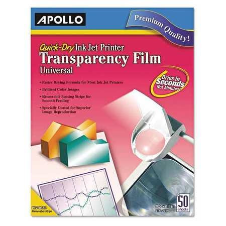 APOLLO APOCG7033S TRANSPARENCY FILMS & SLEEVES; AUDIO VISU