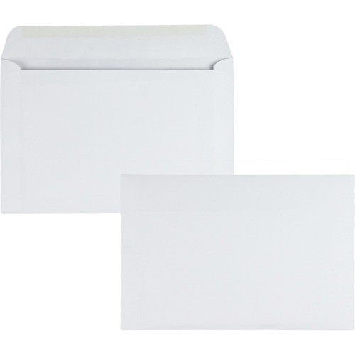 QUALITY PARK 37181 OPEN SIDE BOOKLET ENVELOPE,WHITE,500/BOX