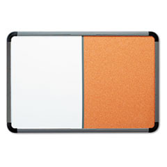 ICEBERG 36037 DRY ERASE/CORK BOARD, RESIN FRAME