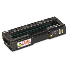 RICOH CORP. 406044 PRINTER TONER,2000 PAGE-YIELD,YELLOW