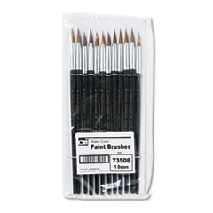 CHARLES LEONARD, INC 73508 BRUSH,PAINT,CAMELHAIR,#8