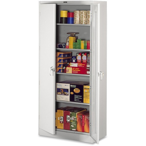 TENNSCO CORP 7824LGY STORAGE CABINETS,36WX24DX78H,LIGHT GRAY