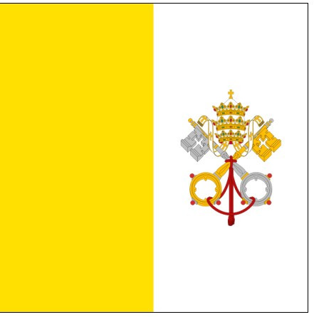 VALLEY FORGE FLAG CO 46239040 PERMA-NYL 4'X6' NYLON OUTDOOR PAPAL/VATI