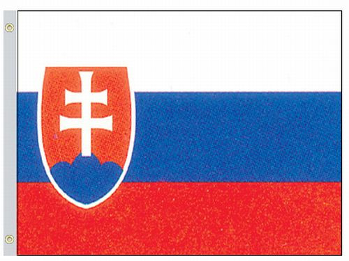 VALLEY FORGE FLAG CO 46234235 PERMA-NYL 4'X6' NYLON SLOVAKIA FLAG