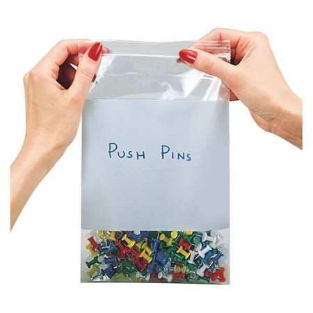 C-LINE PRODUCTS 47235 BAG,POLY,ZIP,RECLOSE,3X5