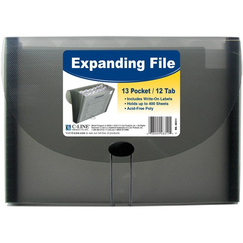 C-LINE PRODUCTS 48311 FILE,EXP,SPECLTY,13PKT