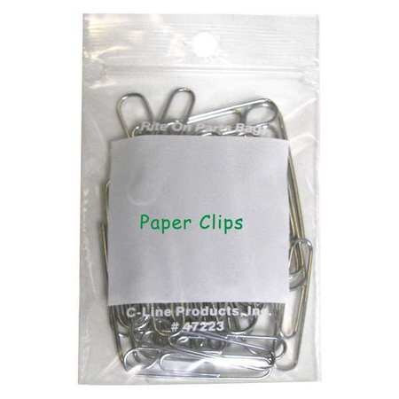 C-LINE PRODUCTS 47223 BAG,POLY,ZIP,RECLOSE,2X3