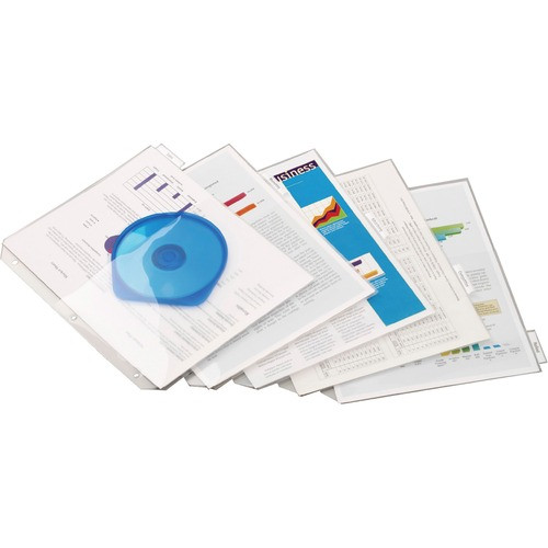 CARDINAL BRANDS INC. 84010CB BINDER,POLY,PCKTSW/TABS,CL