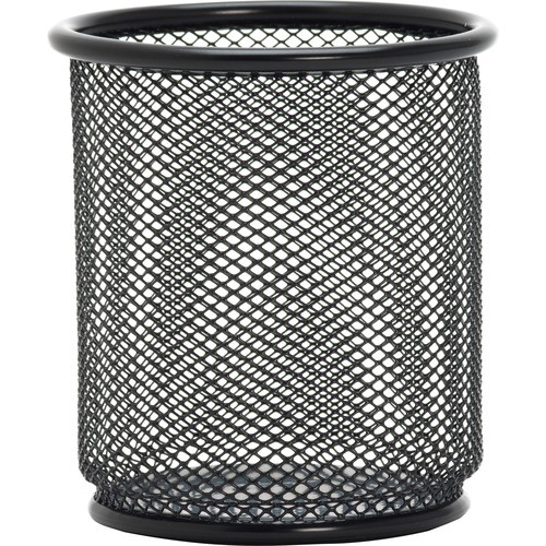 LORELL 84149 LORELL  STEEL PENCIL CUP, 3-1/2"X3-7/8",