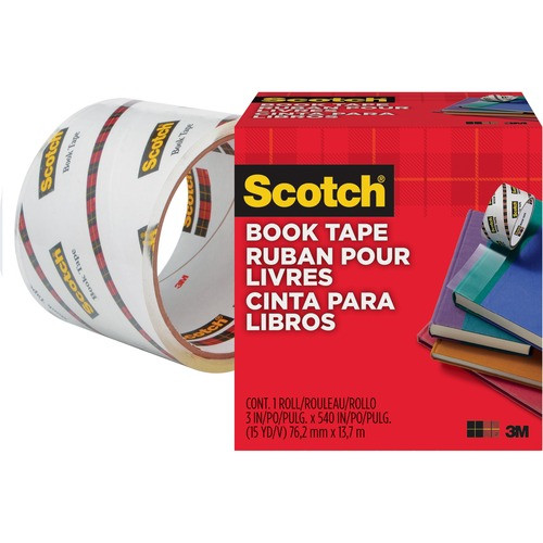 3M 8453 3M  BOOK TAPE, 3" CORE SIZE, 3" X 15 YAR