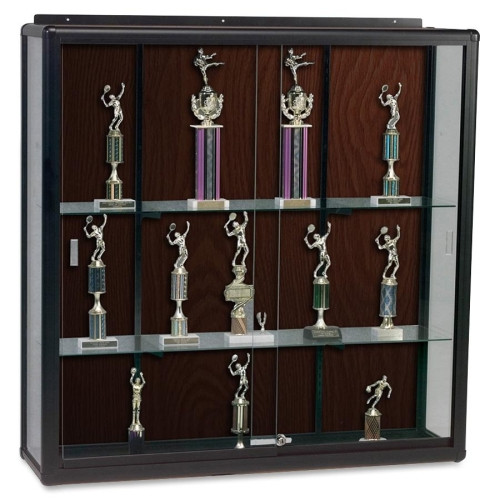 BALT/BEST-RITE 90W8611 DISPLAY,WALL,EX LGE,WALNUT