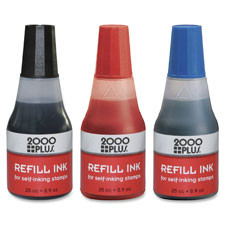 CONSOLIDATED STAMP 032961 SELF-INKING REFILL INK,.9 OZ BOTTLE