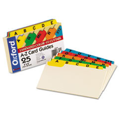 ESSELTE PENDAFLEX CORP. 03514 LAMINATED INDEX CARD GUIDES,ALPHA