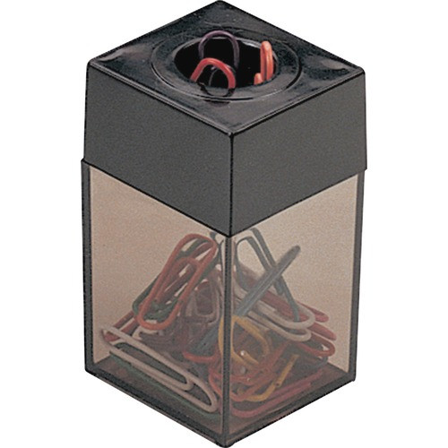OFFICEMATE 93690 DISPENSER,CLIP,SMK/BLK