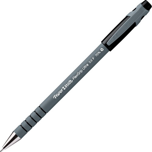 PAPERMATE 9680131 PAPER MATE  FLEXGRIP ULTRA BALL PEN, FIN
