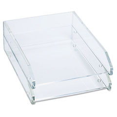 KANTEK AD-15 KANTEK  DOUBLE LETTER TRAY, ACRYLIC, 10-