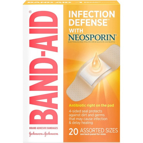 JOHNSON & JOHNSON 5570 ADHESIVE BANDAGES,ANTIBIOTIC