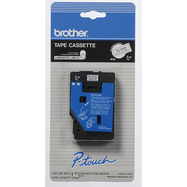 BROTHER TC20Z1 LAMINATED TAPE