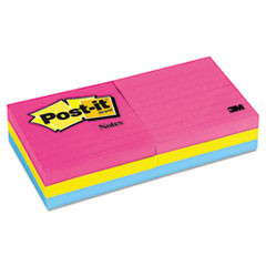 3M COMPANY 6306AN NOTES,POST-IT,3X3,6PK,LINED