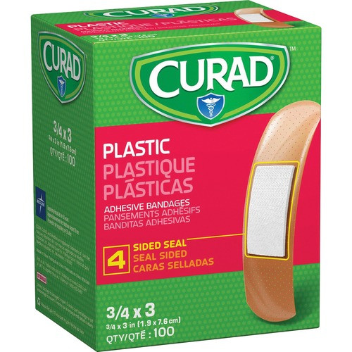 MEDLINE NON25500 MEDLINE  ADHESIVE BANDAGES, PLASTIC, 3/4