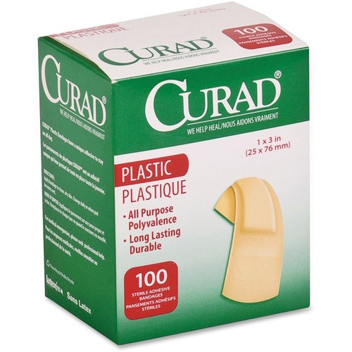 MEDLINE NON25600 MEDLINE  ADHESIVE BANDAGES, PLASTIC, 1"X