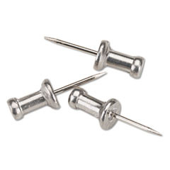 ADVANTUS CORPORATION CPAL4 ALUMINUM HEAD PUSH PINS, ALUMINUM, SILVE