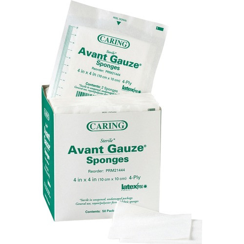 MEDLINE PRM21444 MEDLINE  GAUZE SPONGES, STERILE, 4"X4",4