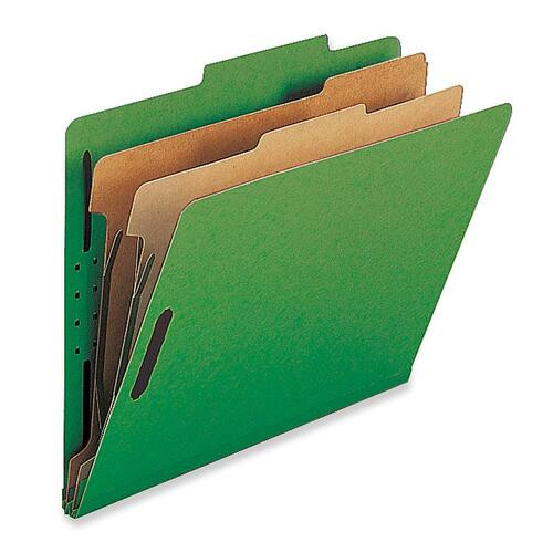 NATURE SAVER SP17226 CLASSIFICATION FOLDERS,LEGAL,10/BX,GN