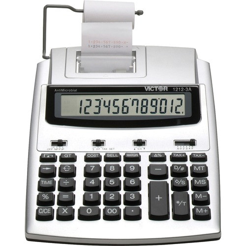 VICTOR TECHNOLOGIES 1212-3A VICTOR TECHNOLOGY  12-DIGIT CALCULATOR, 