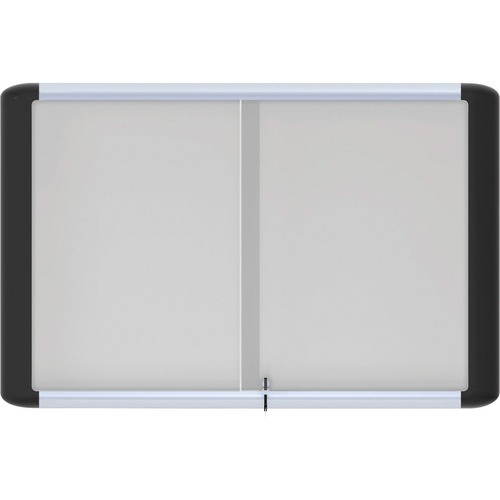 BI-SILQUE VISUAL COMMUNICATION PRODUCTS VT770109630 DRY-ERASE BOARD,ENCLOSED, WHITE