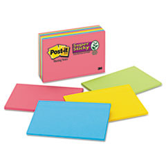 3M COMPANY 6445-SSP STICKY NOTES, 6 X 4,8 45 SHEET PADS