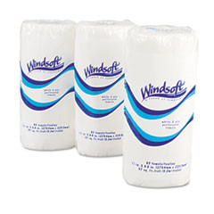 WINDSOFT 1220-85 PAPER TOWEL ROLLS,85/ROLL,30 ROLLS/CT