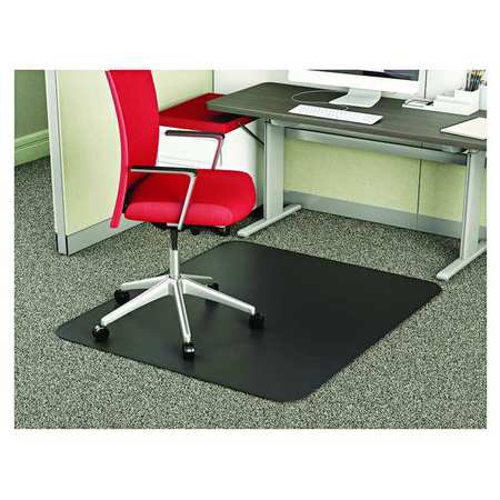 DEFLECT-O CM14142BLK CHAIRMAT,SUPMAT,36X48,BK