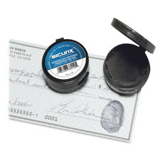 BAUMGARTENS 38010CT BAUMGARTENS  FINGER PRINT PAD,ADHBACK,1-