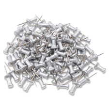 GEM OFFICE PRODUCTS, LLC. CPAL3 PUSHPIN,3/8",100/BX,AM