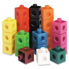 LEARNING RESOURCES LER7584 LEARNING RESOURCES  SNAP CUBES, 100/ST, 