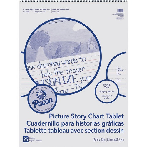 PACON CORPORATION MMK07430 TABLET,PICTURE STORY,24X32