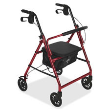 MEDLINE MDS86850ES MEDLINE  BASIC STEEL ROLLATORS, 6" WHEEL