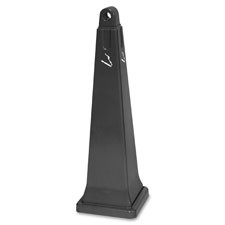 RUBBERMAID COMMERCIAL PRODUCTS 257088BLA RECEPTACLE,SMOKING,36",BLK