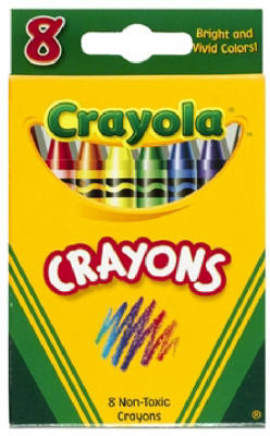 CRAYOLA 52-3008 8-PACK CRAYONS