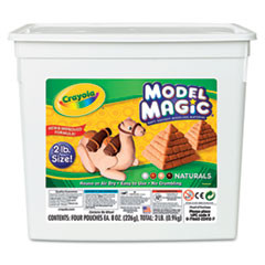 CRAYOLA 23-2412 MODEL MAGIC MODELING COMPOUND, NATURAL, 