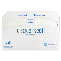 HOSPECO DS5000CT DISCREET HALF-FOLD TOILET SEAT COVERS, W