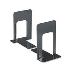 UNIVERSAL 54095 ECONOMY BOOKENDS, NONSKID, 5 7/8 X 8 1/4
