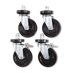 ALERA SW59-0004 OPTIONAL CASTERS FOR WIRE SHELVING, 600 