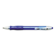 BIC CORPORATION VLG11-BE VELOCITY BALLPOINT RETRACTABLE PEN, BLUE