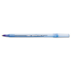 BIC CORPORATION GSM11-BE ROUND STIC BALLPOINT STICK PEN, BLUE INK